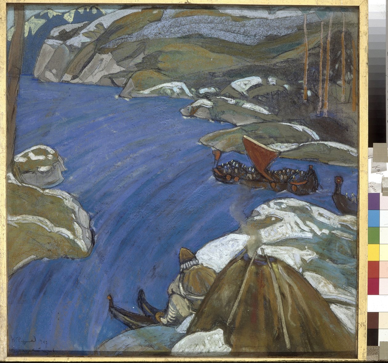 Der Warägerweg von Nicholas Roerich