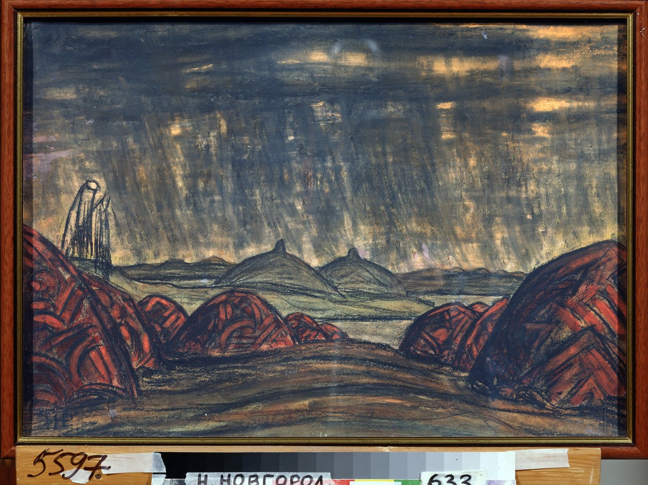 Das Polowetzer Lager von Nicholas Roerich