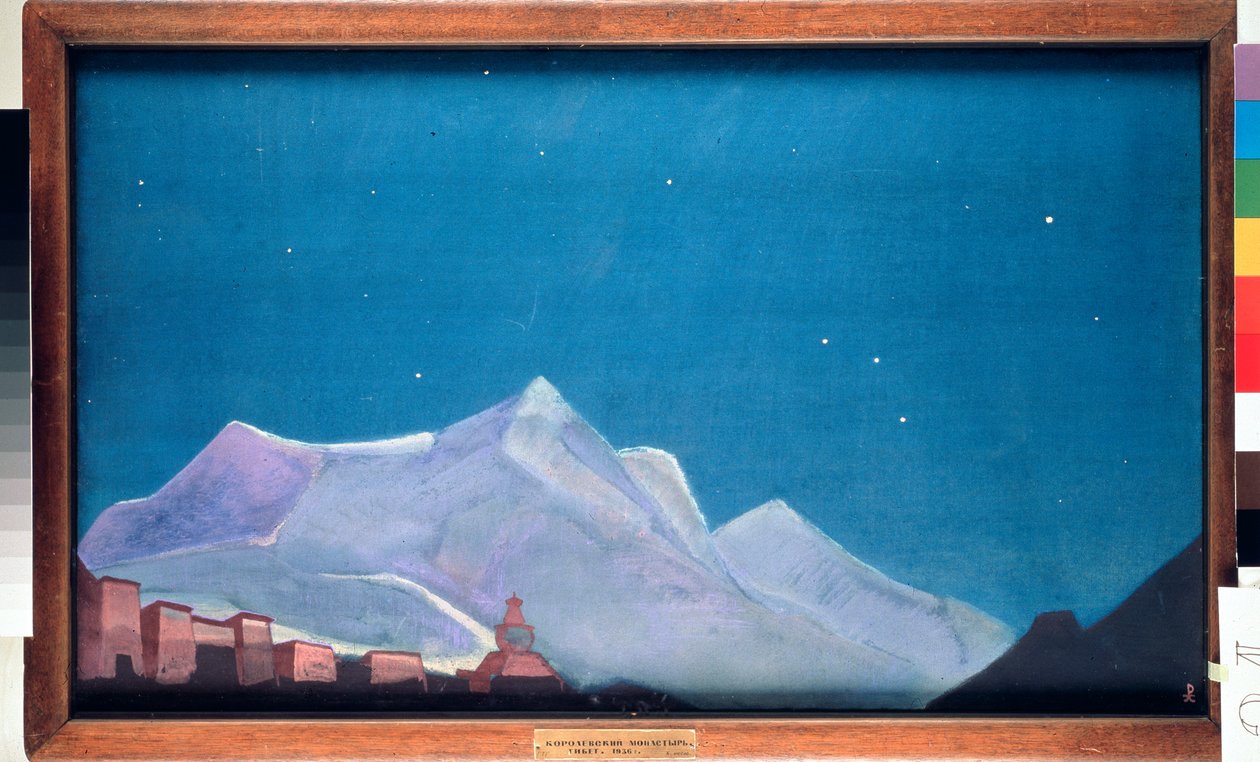 Das königliche Kloster Hemis in Tibet von Nicholas Roerich