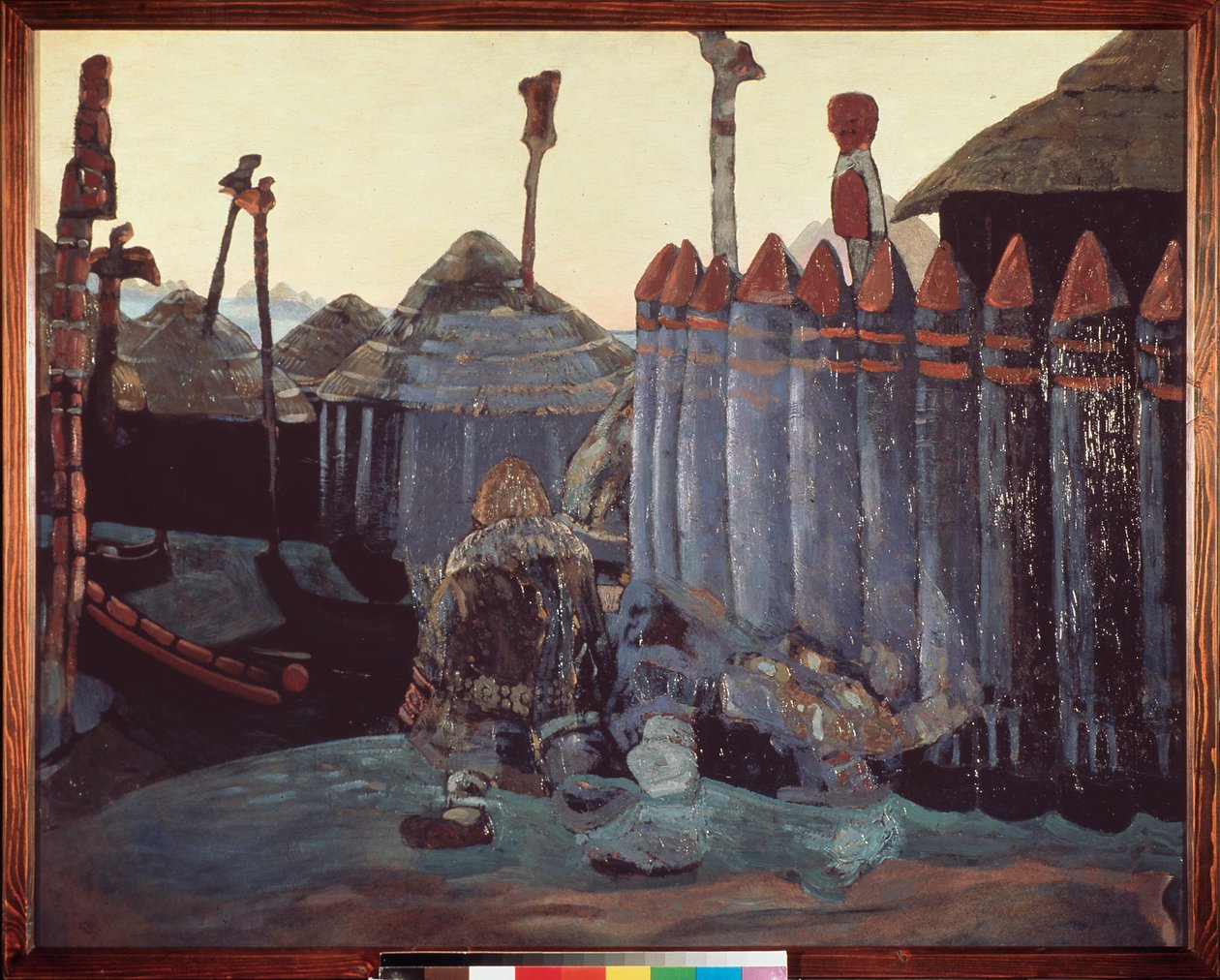 Ein heidnischer Hügel von Nicholas Roerich