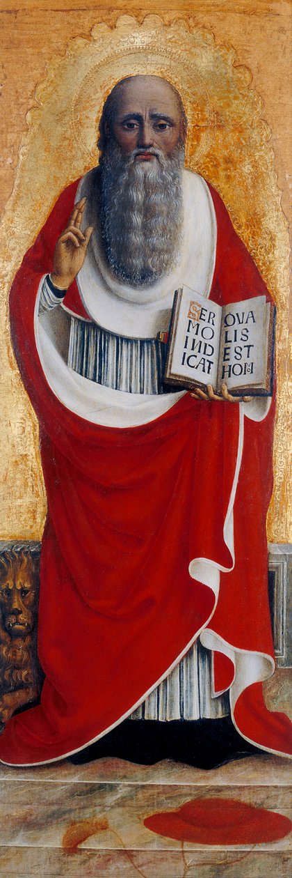 St. Hieronymus von Nicolò Il Lombarducio (attr.to) Corso