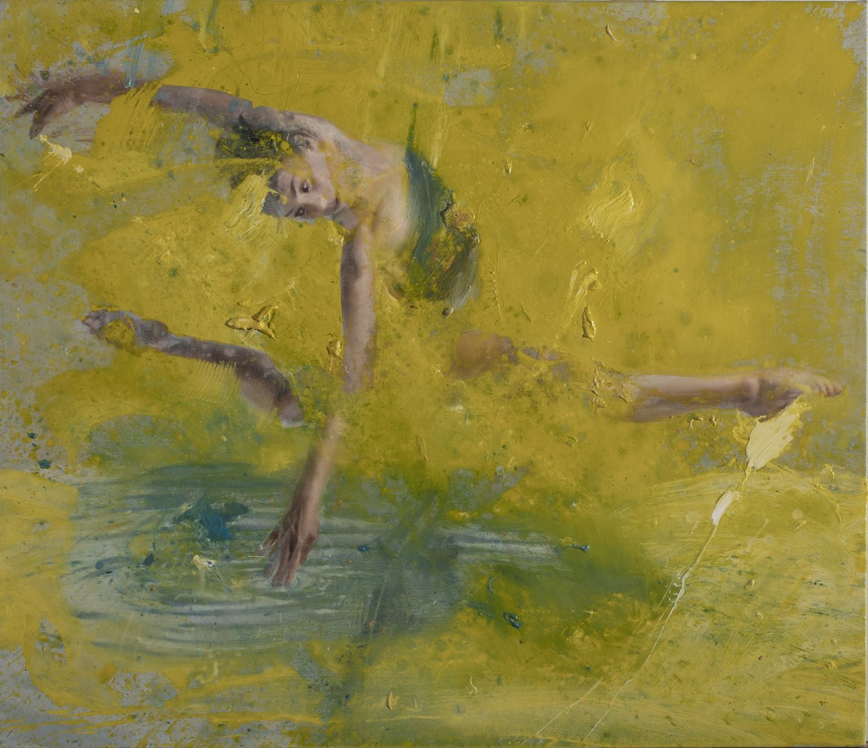 Ballerina auf dem Meer, 2021 von Nicola Pucci