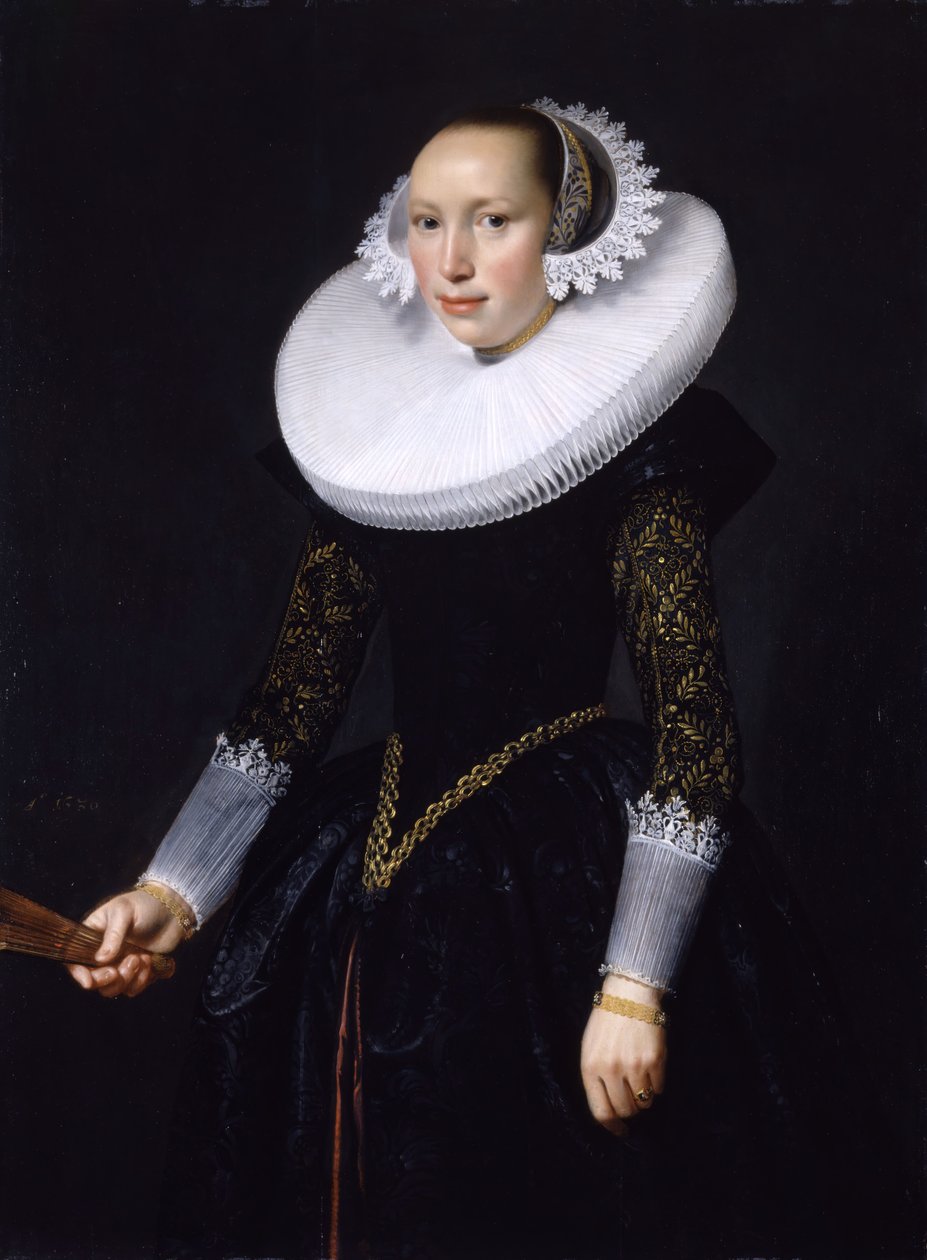 Porträt einer Frau, 1630 von Nicolaes Eliasz Pickenoy