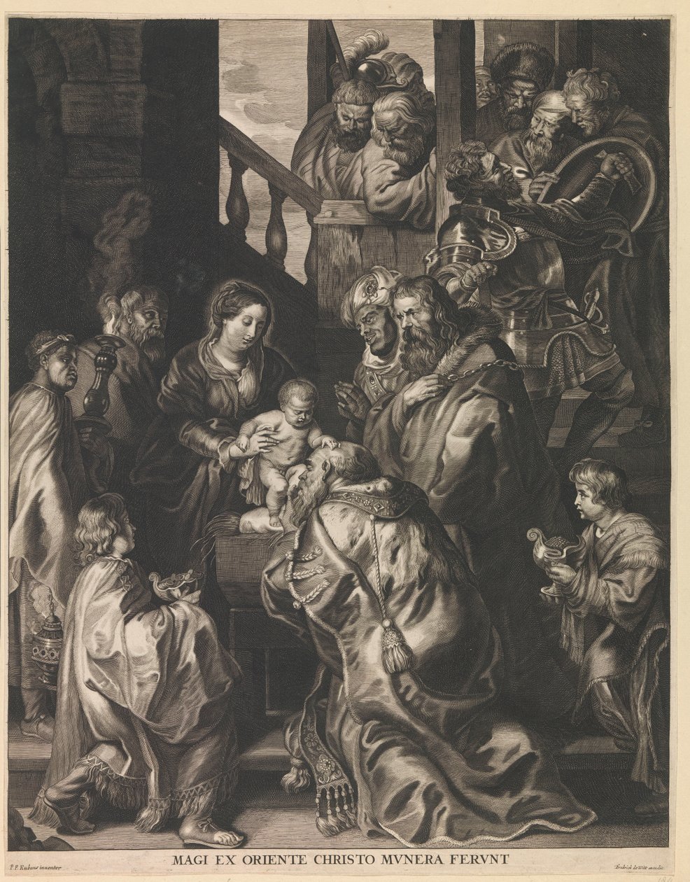 Anbetung der Könige von Nicolaes Lauwers