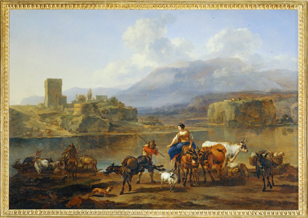 Die Überfahrt von Nicolaes Pietersz. Berchem