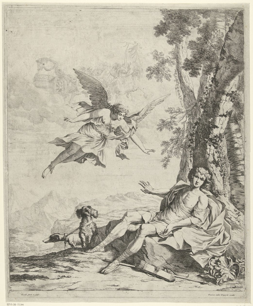 Aurora und Cephalus von Nicolaes Van Helt Stockade