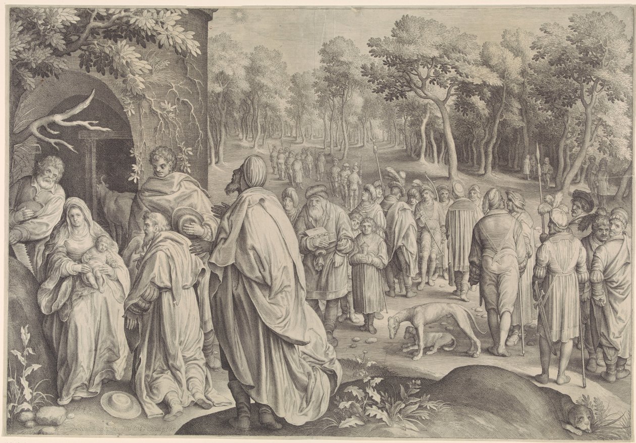Anbetung der Könige von Nicolaes de Bruyn