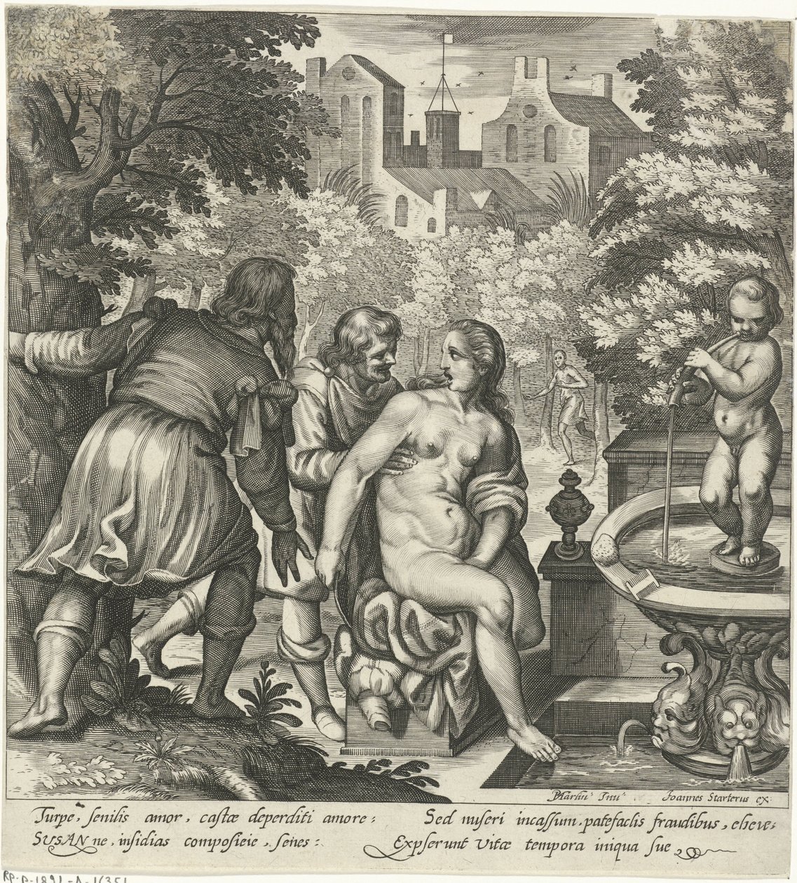 Susanna und die Ältesten von Nicolaes van Geelkercken
