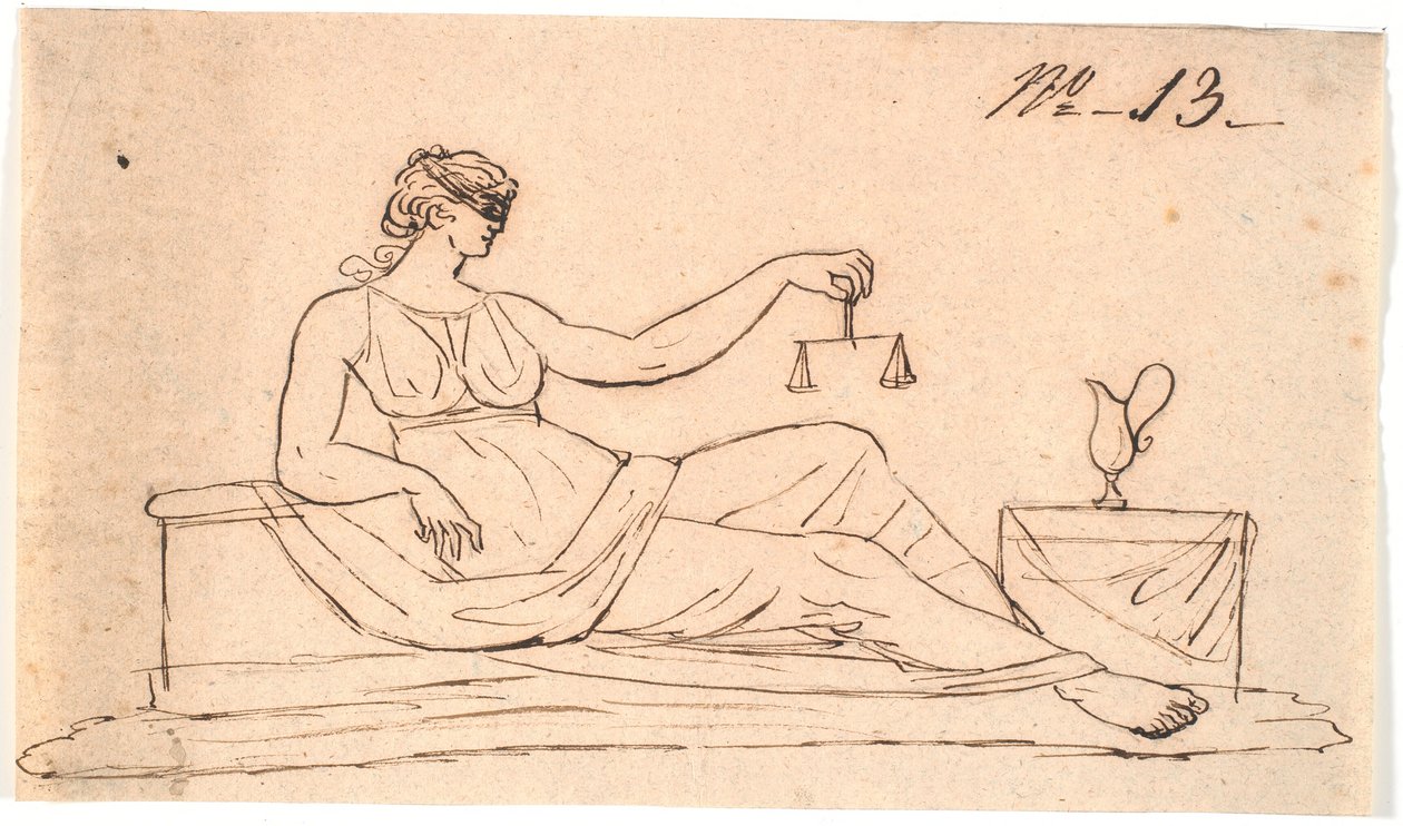 Justitia von Nicolai Abildgaard