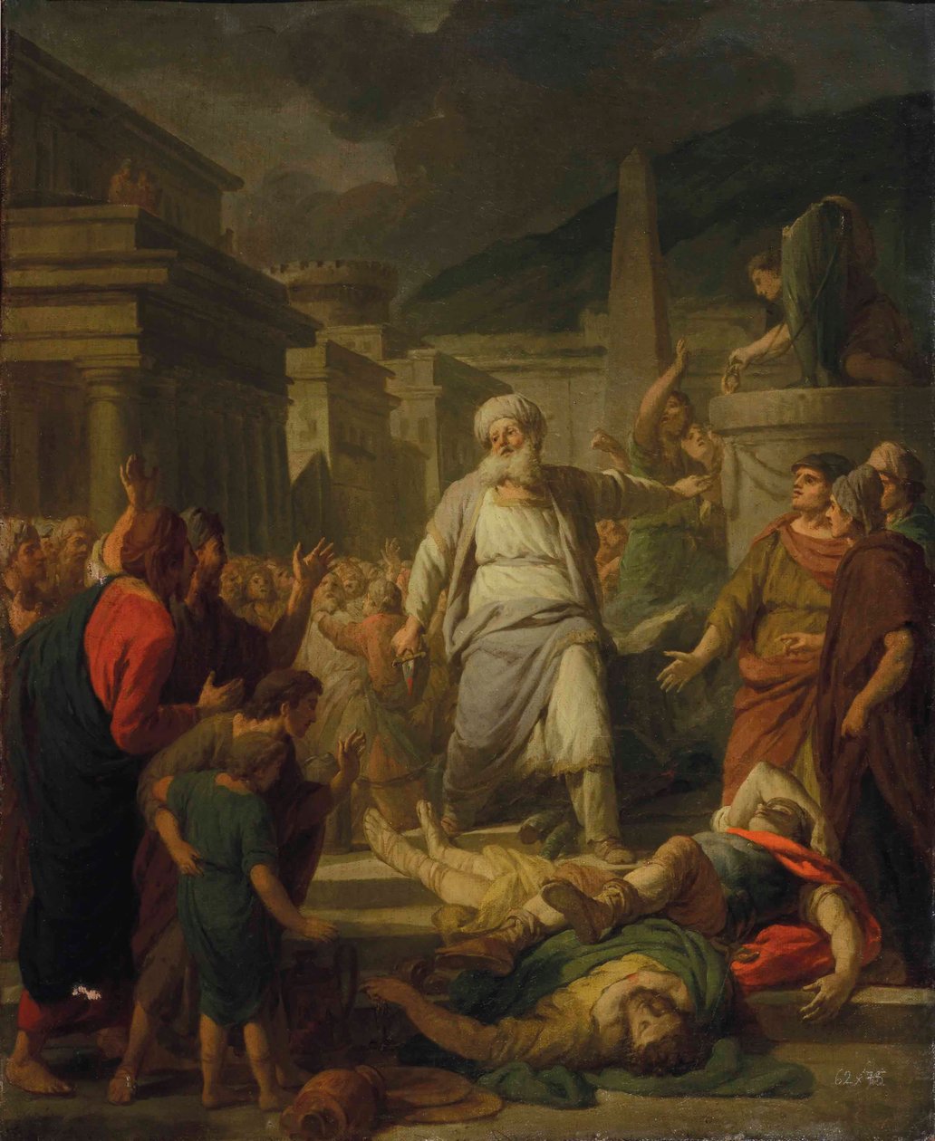 Der Eifer des Mattathias von Nicolas Bernard Lepicie
