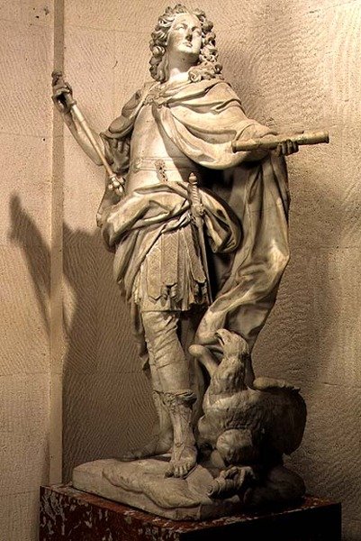Ludwig XV. von Frankreich (1710-74) als Jupiter von Nicolas Coustou