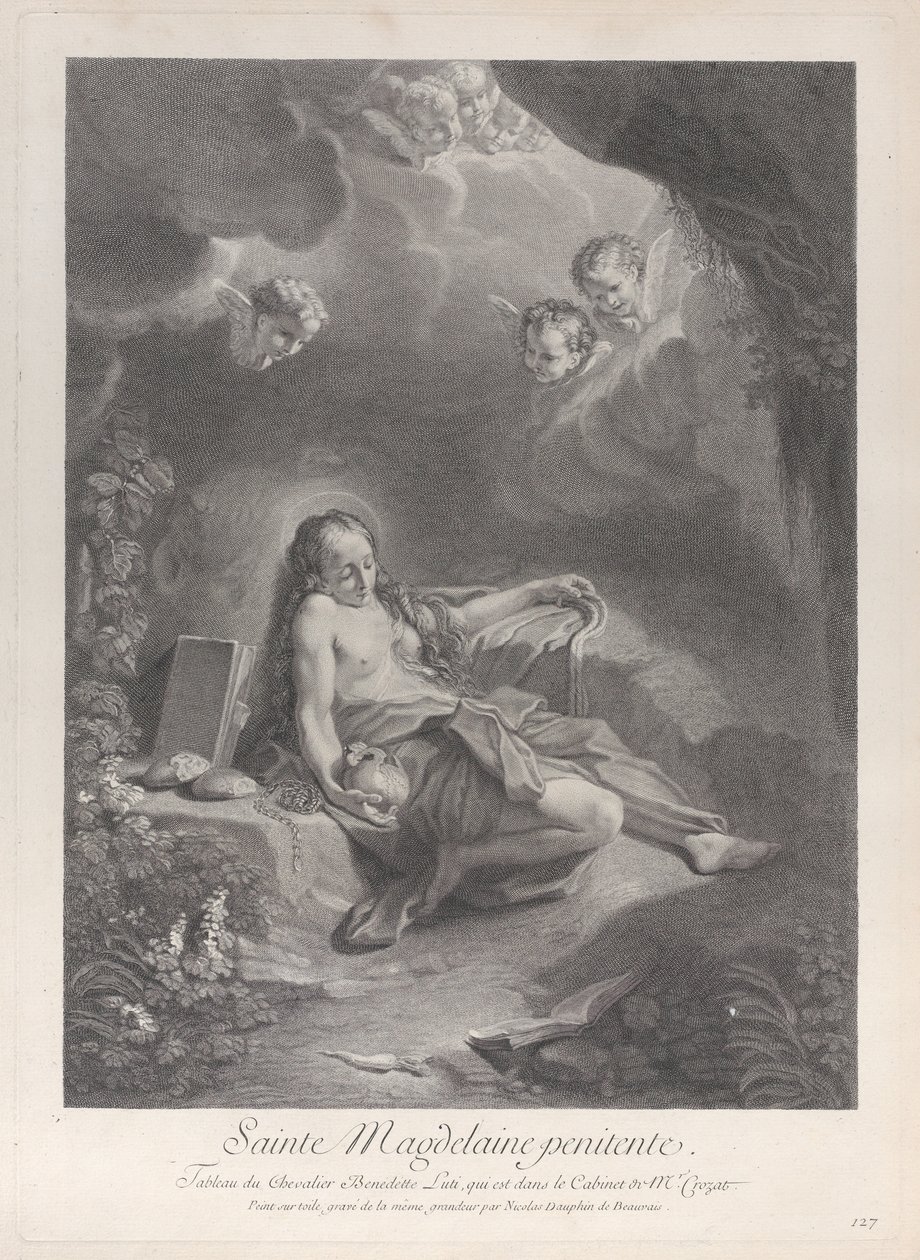 Die reuige Maria Magdalena von Nicolas Dauphin de Beauvais