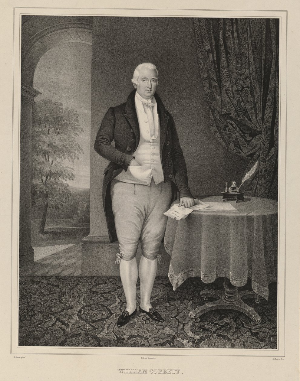 William Cobbett von Nicolas Eustache Maurin