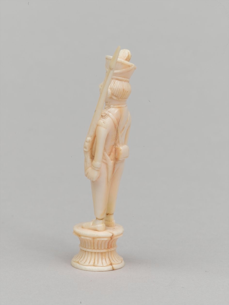 Weißer Bauer, Schachfigur, Indien von Nicolas Guerard