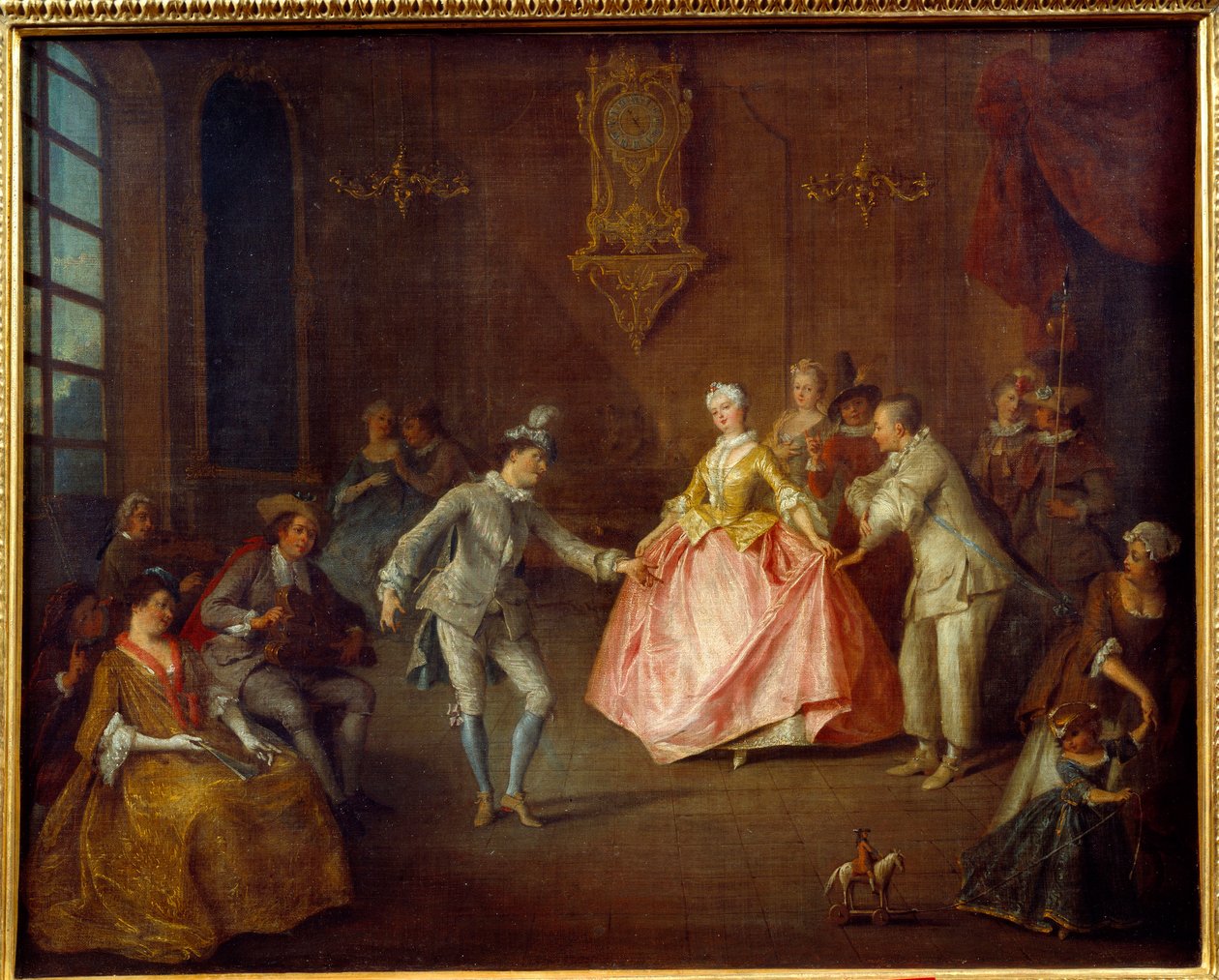 Vor dem Kostümball von Nicolas Lancret