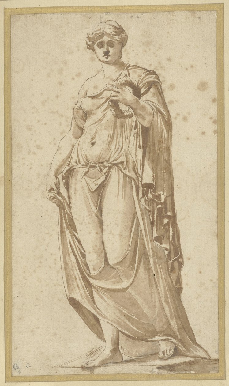 Flora Farnese, von vorne gesehen von Nicolas Poussin (possibly)
