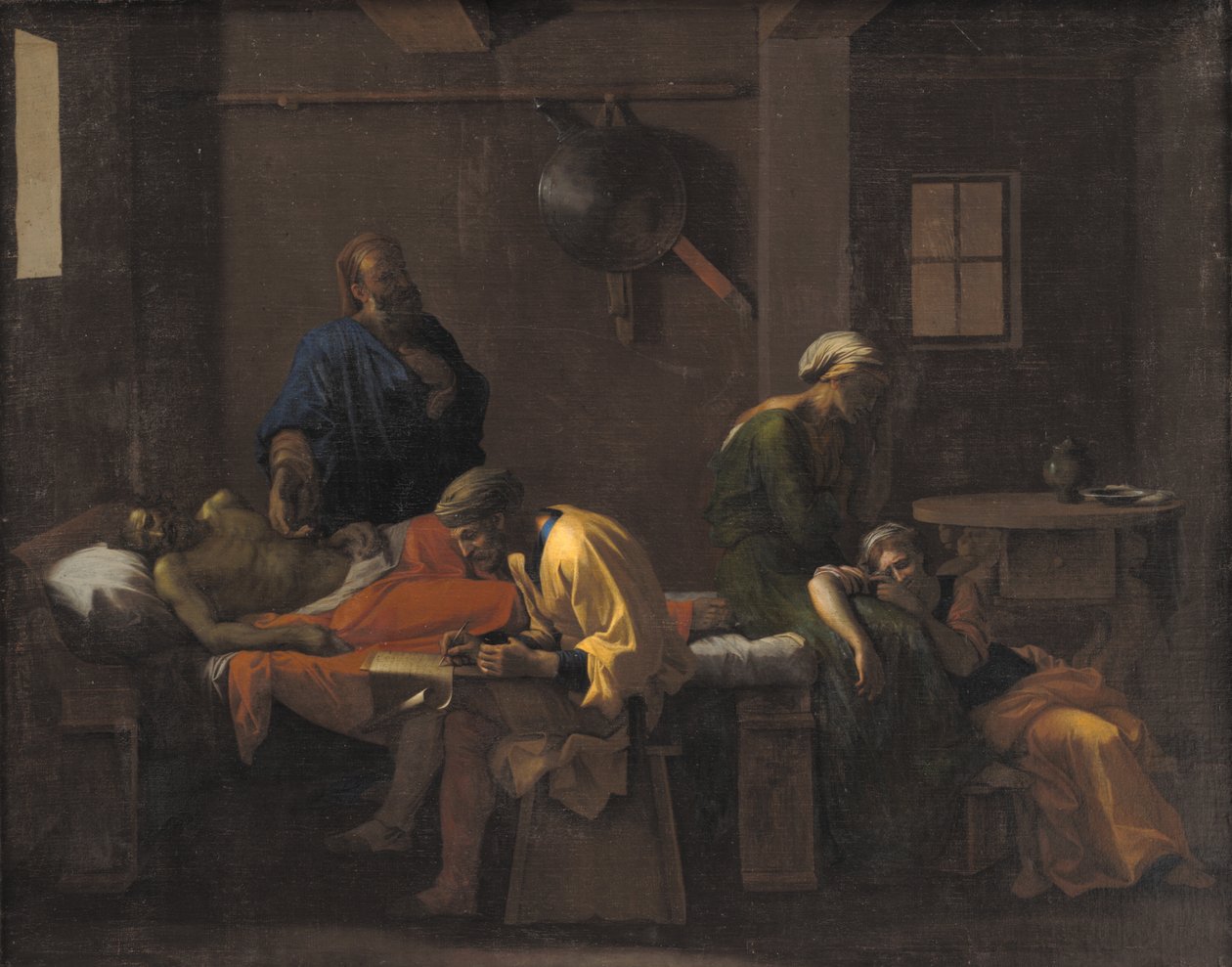 Das Testament des Eudamidas von Nicolas Poussin