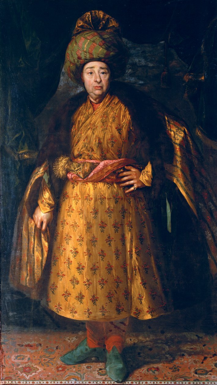 Porträt von Jean-Baptiste Tavernier von Nicolas de Largillière