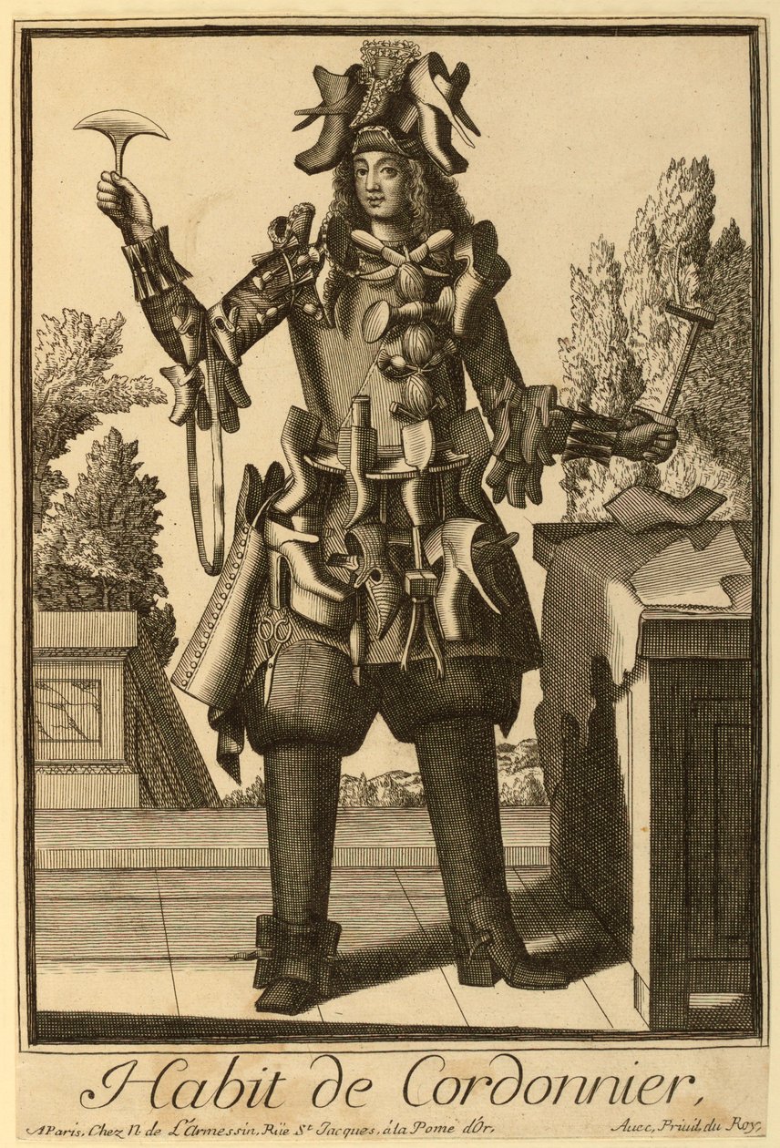 Habit de Cordonnier [Der Schuhmacher] von Nicolas de Larmessin II
