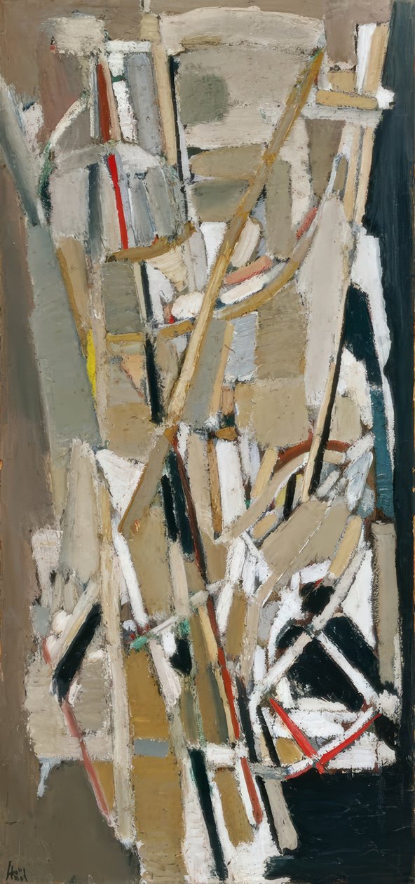 Graue Komposition von Nicolas de Staël