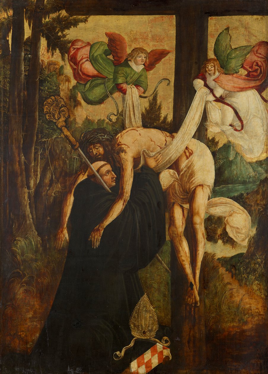 Vision des hl. Bernhard von Niederösterreichischer Maler (Umkreis Meister von Pulkau)