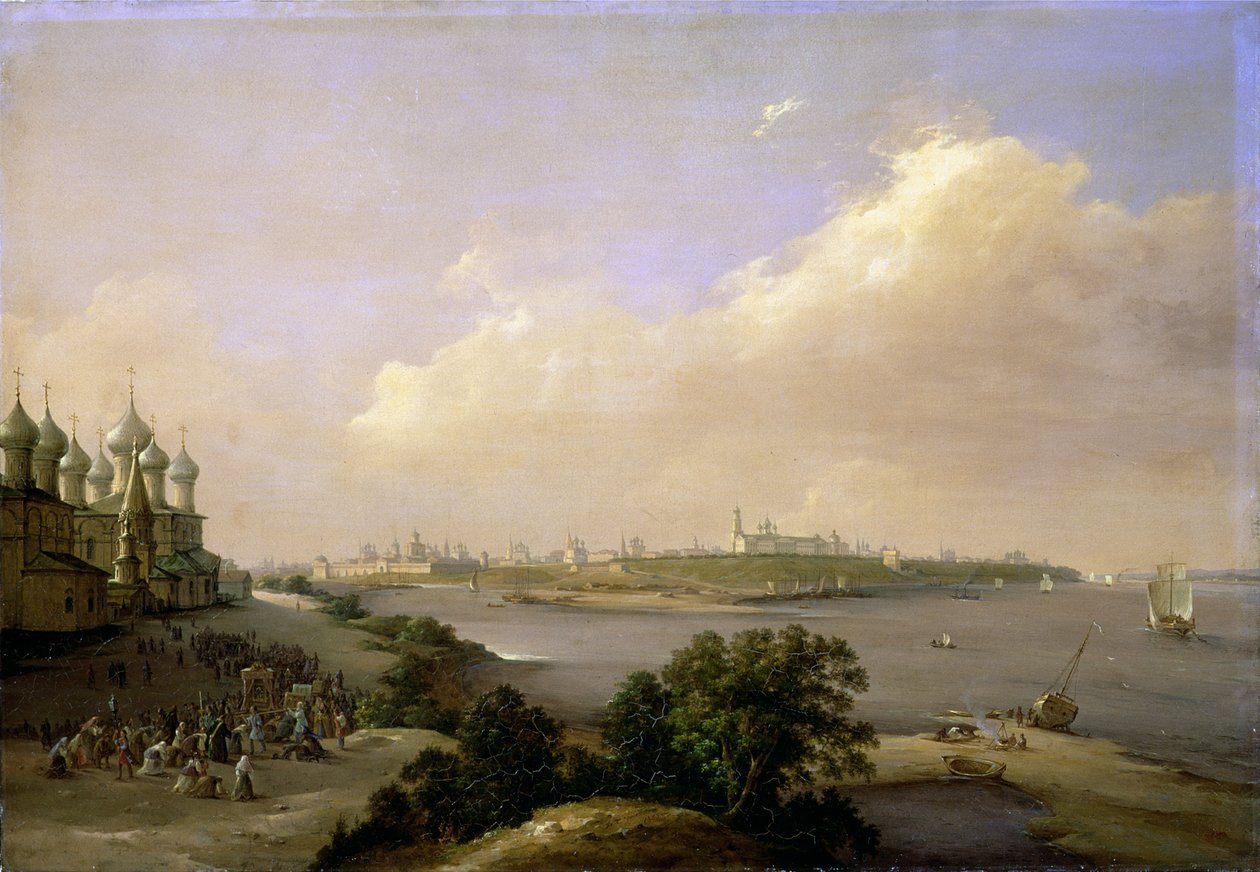 Ansicht von Jaroslawl, Russland, 1860 von Nikanor Grigor