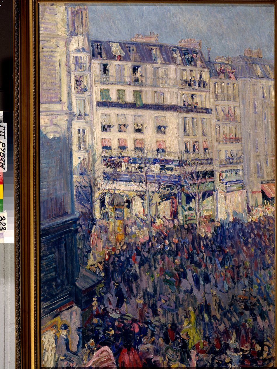 Mardi Gras in Paris von Nikolai Alexandrovich Tarkhoff