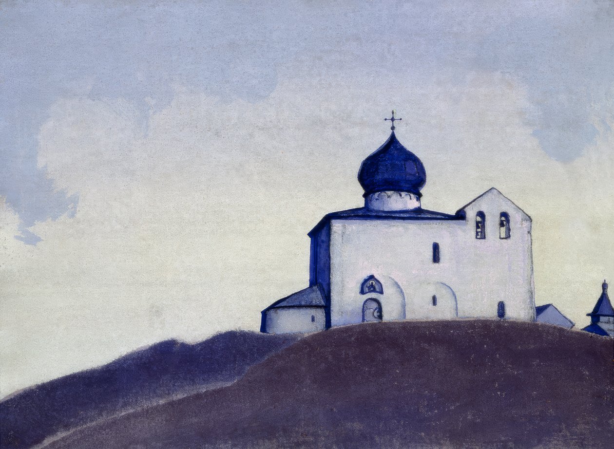 N. K. Roerich, Kirche des Hl. Sergius in Amerika von Nikolai Konstantinowitsch Roerich