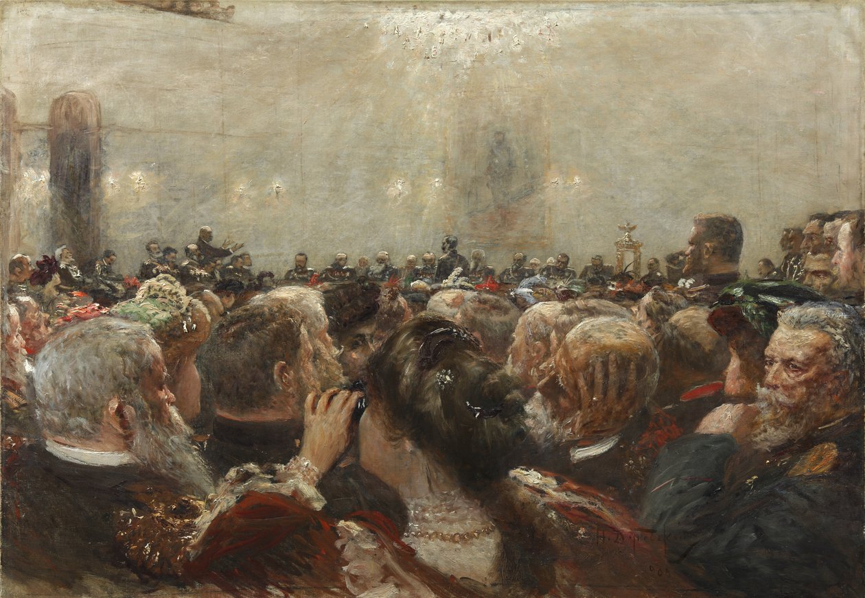 Der Prozess von Port Arthur, 1909 von Nikolai Nikanorovich Dubovskoy
