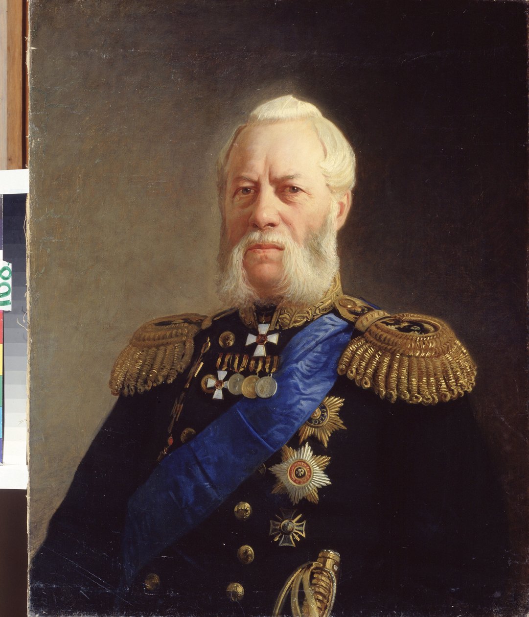 Porträt von Admiral Alexander Panfilov von Nikolai Nikolajevitch Gay