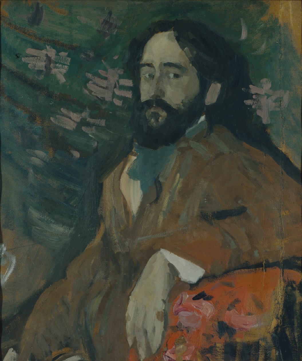 Porträt des Malers Nikolay Milioti, 1908 von Nikolaj Nikolaevic Sapunov