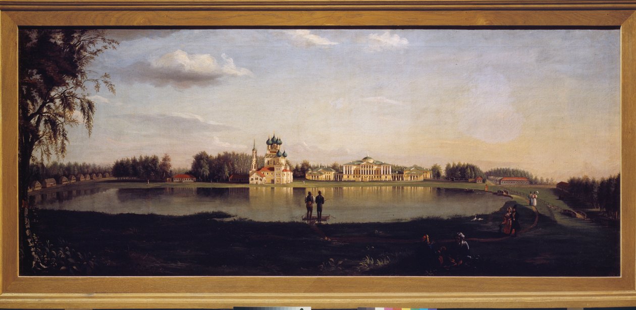 Ansicht des Anwesens Ostankino von Nikolay Ivanovich Podklyuchnikov