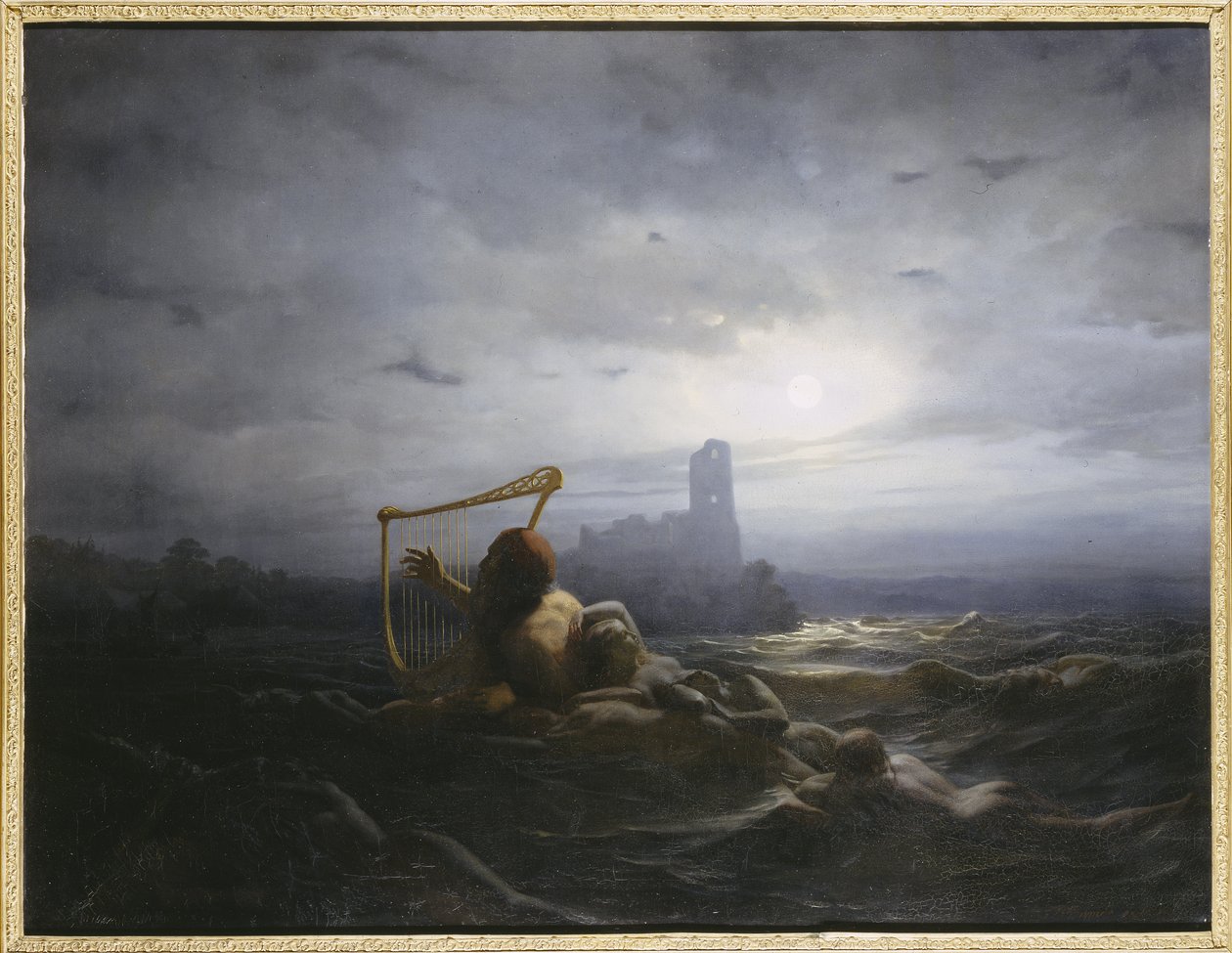 Der Neck und die Töchter von Ägir von Nils Blommer