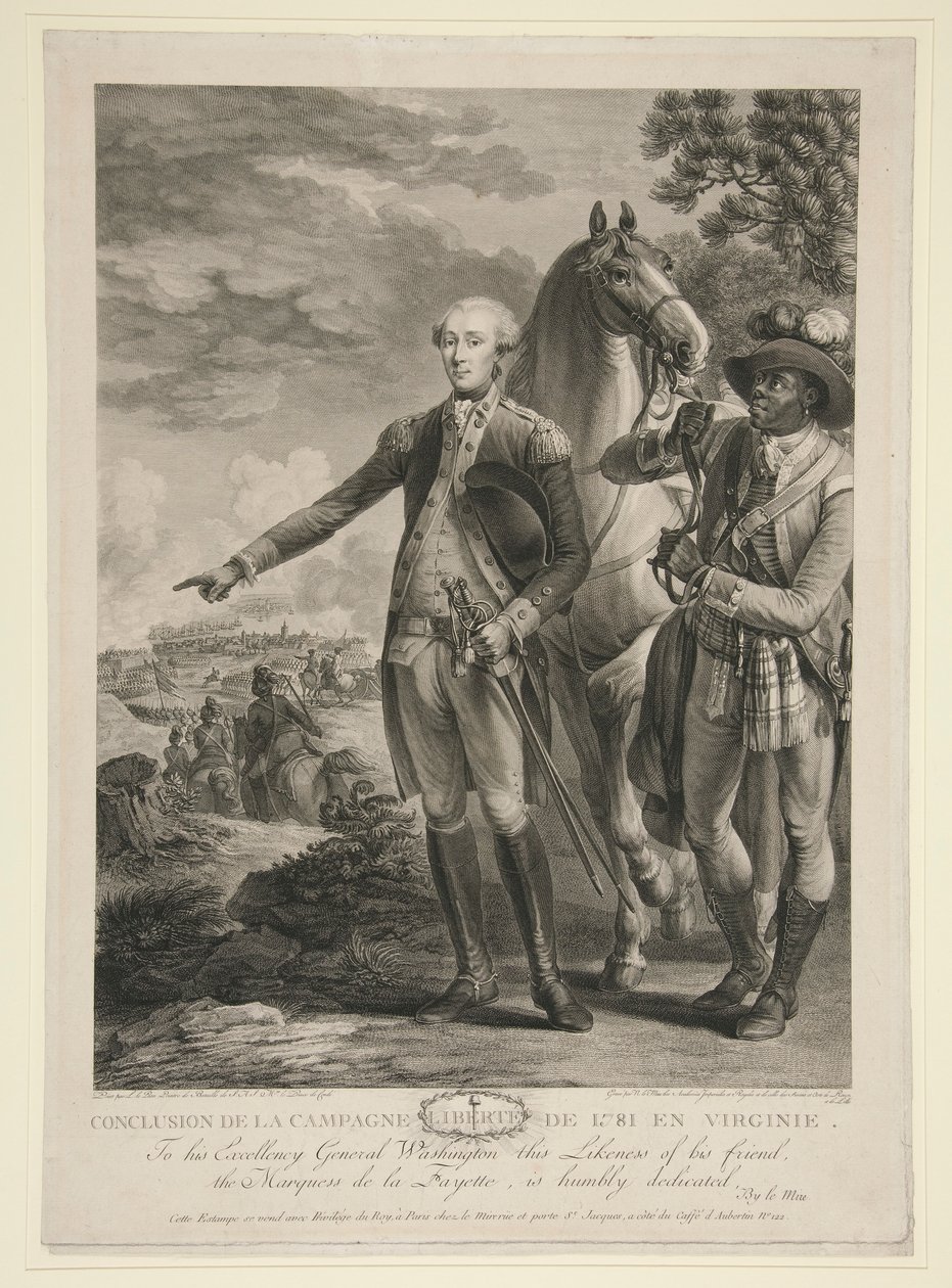 Abschluss der Kampagne von 1781 in Virginia von Noël Le Mire