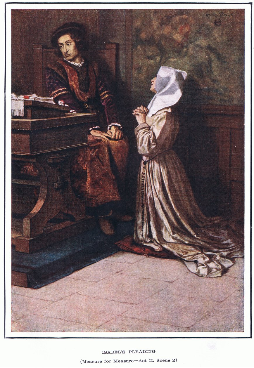 Isobels Flehen (Maß für Maß) von Norman Mills Price