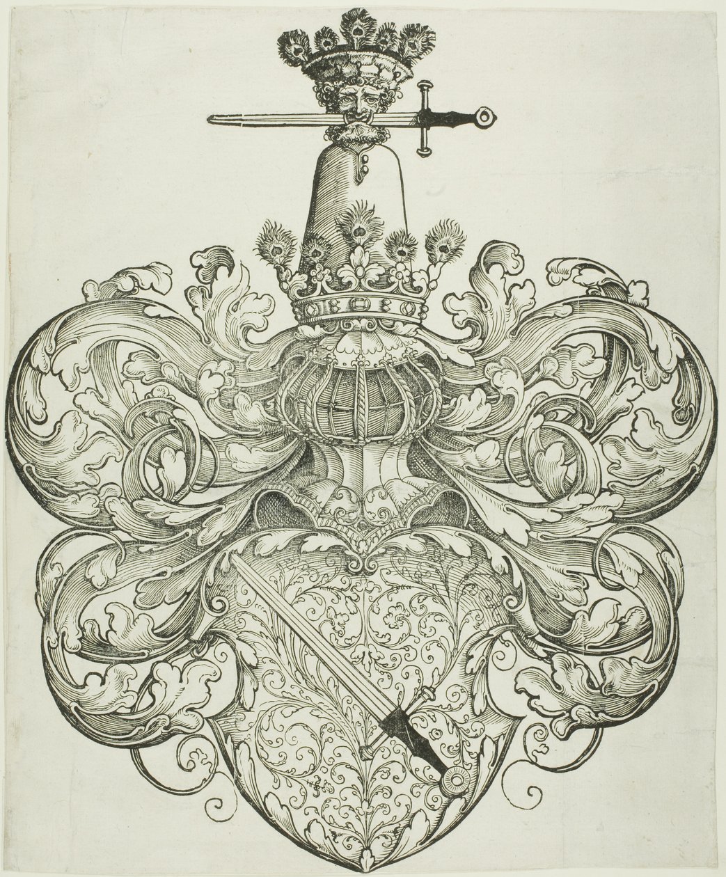 Das Wappen der Familie Kress von Kressenstein von Nuremberg School
