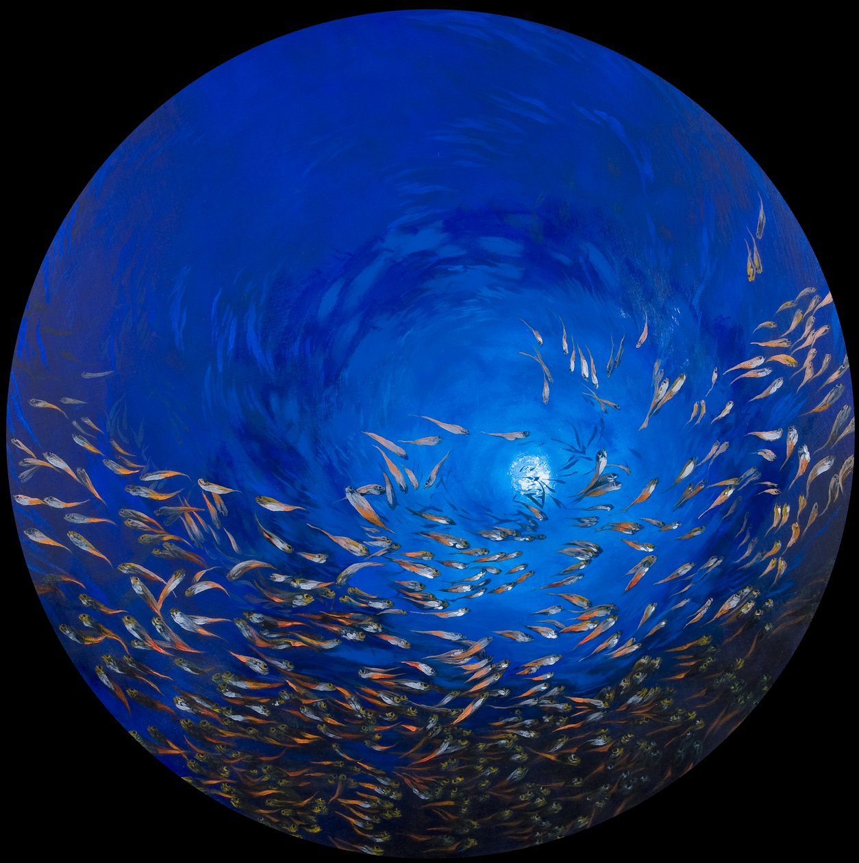 Glasfisch 2, 2009 von Odile Kidd