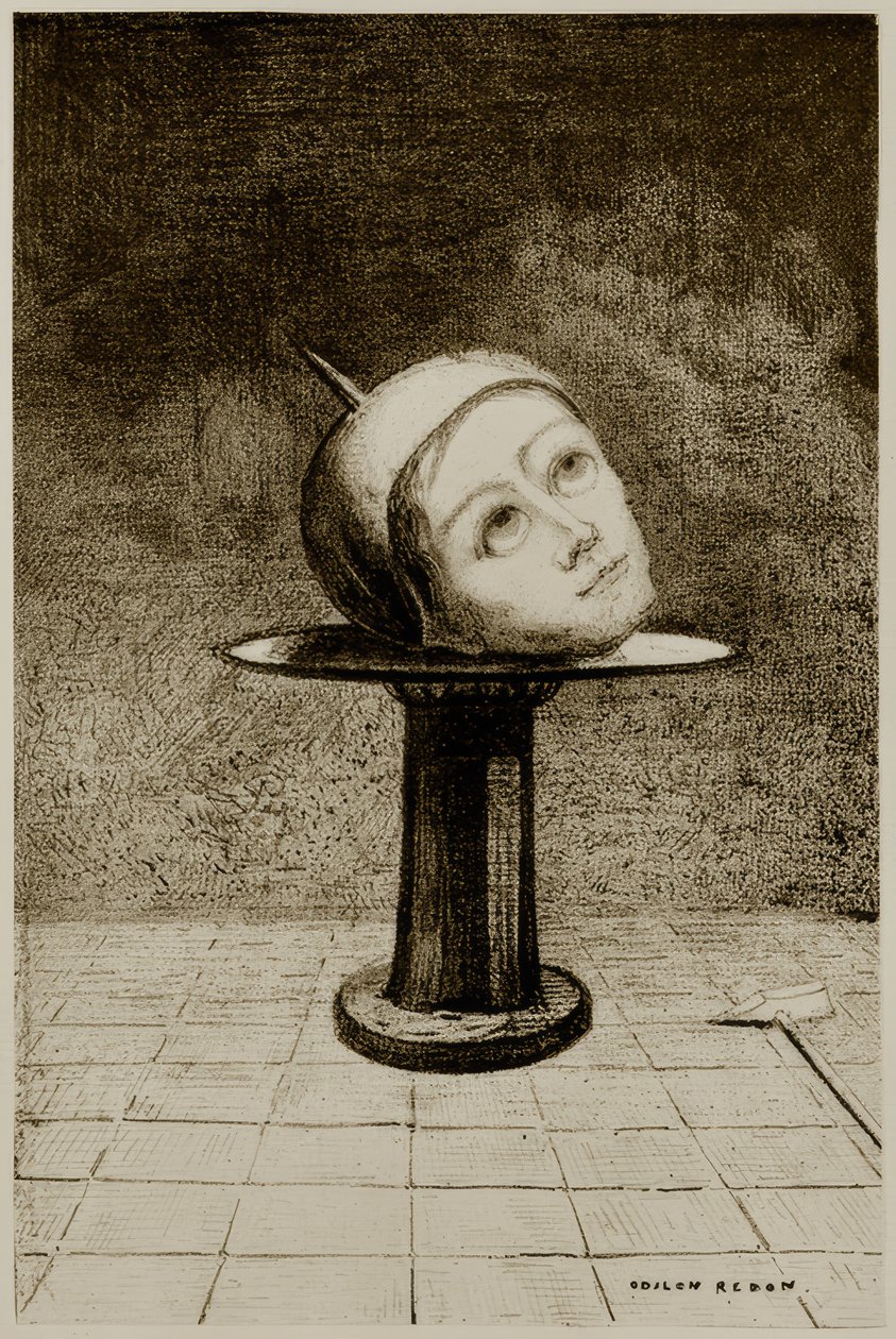 Auf der Schale von Odilon Redon