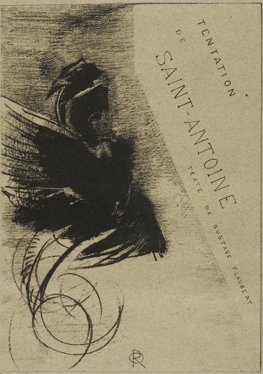 Titelblatt für die Versuchung des heiligen Antonius von Odilon Redon
