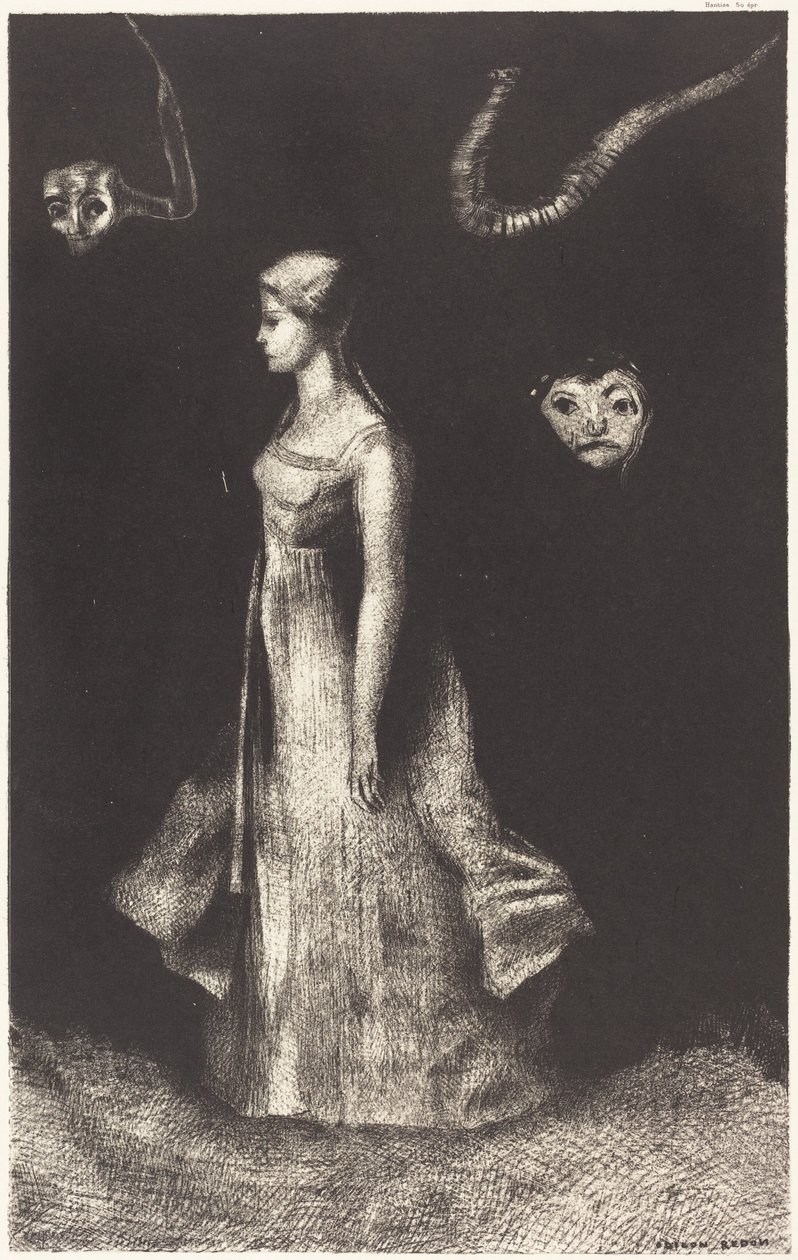 Hantise (Besessenheit) von Odilon Redon