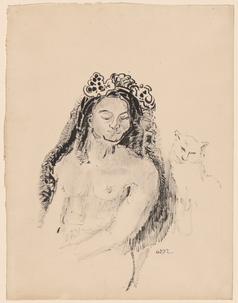 Die Königin von Saba (La Reine de Saba) von Odilon Redon