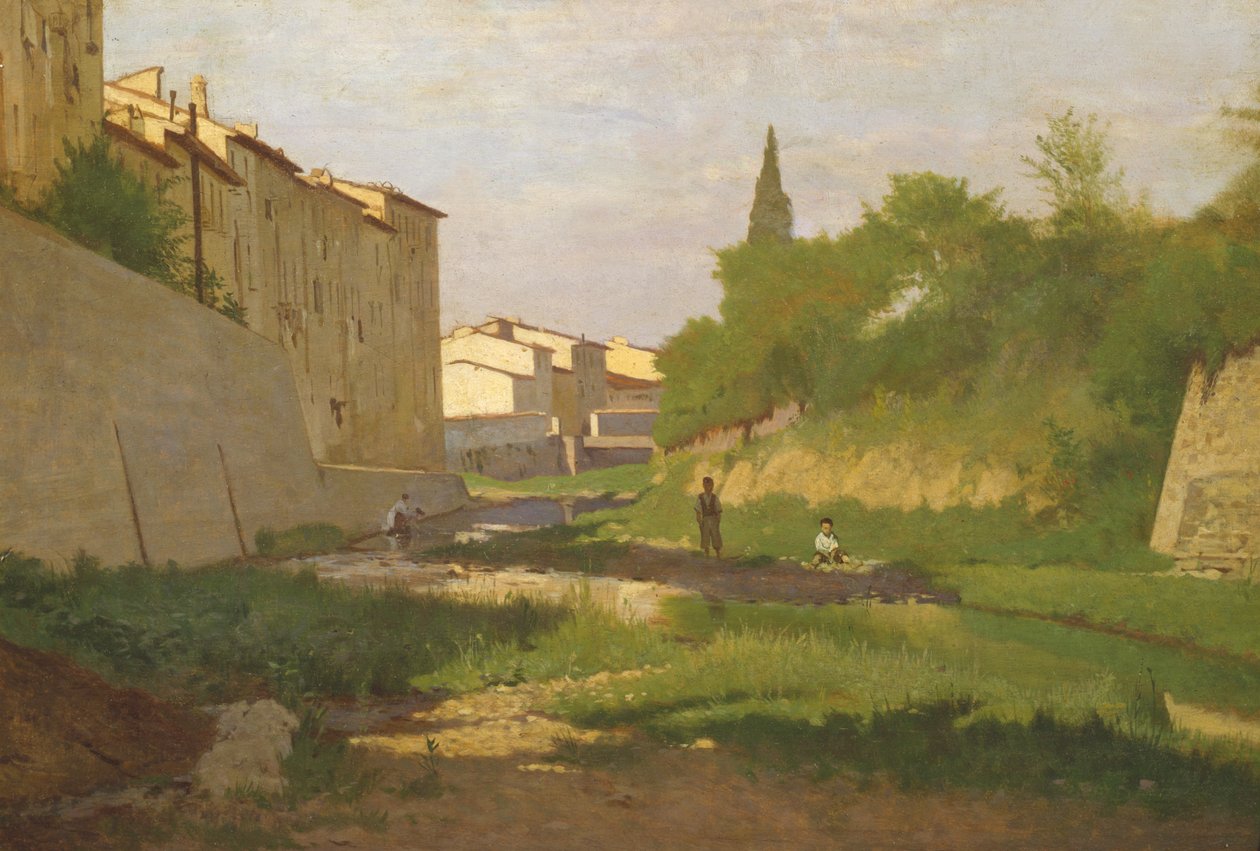 Il Mugnone von Odoardo Borrani