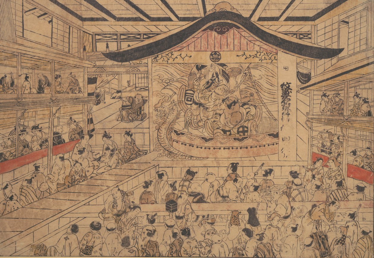 Im Theater von Okumura Masanobu