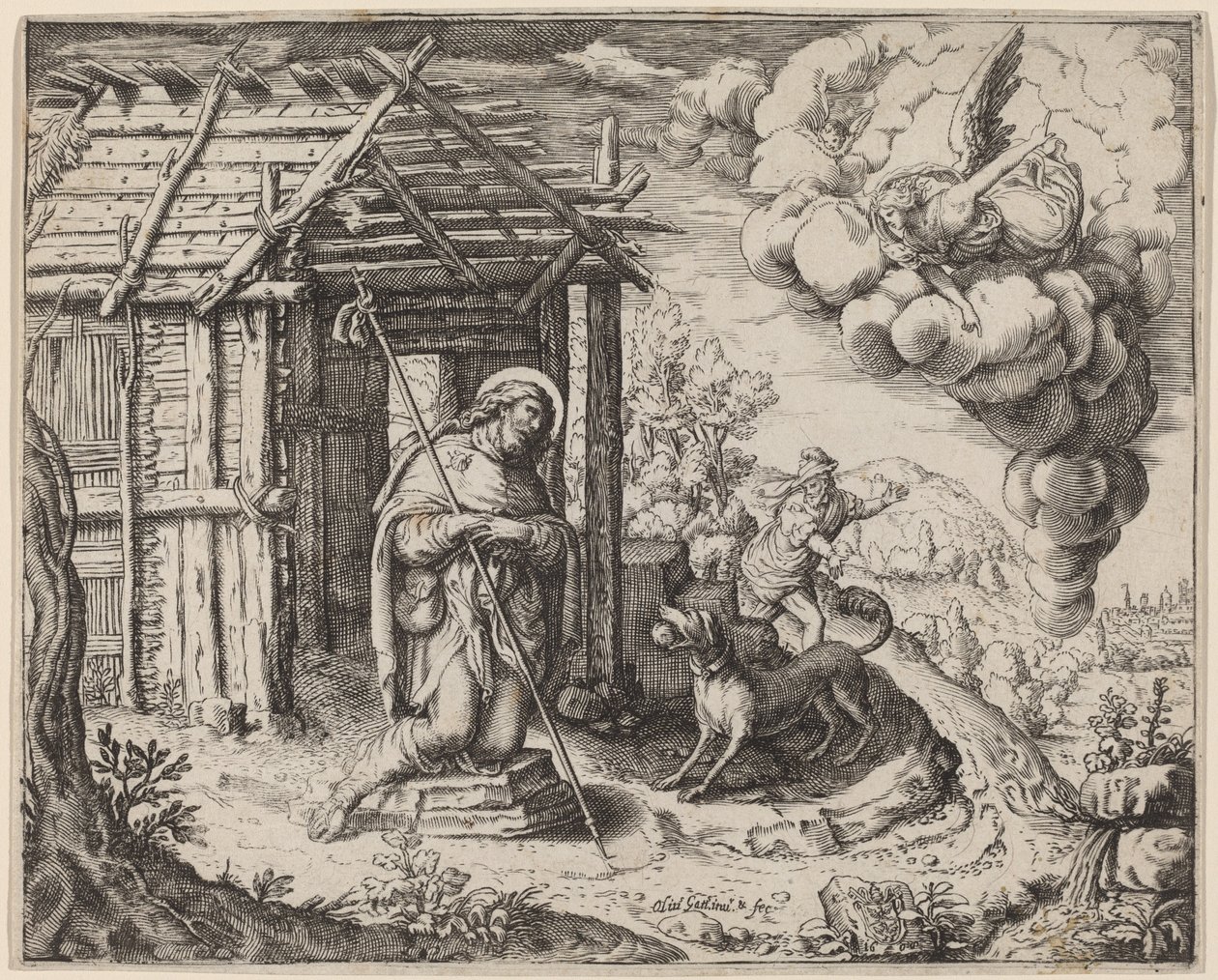 Heiliger Rochus von Oliviero Gatti