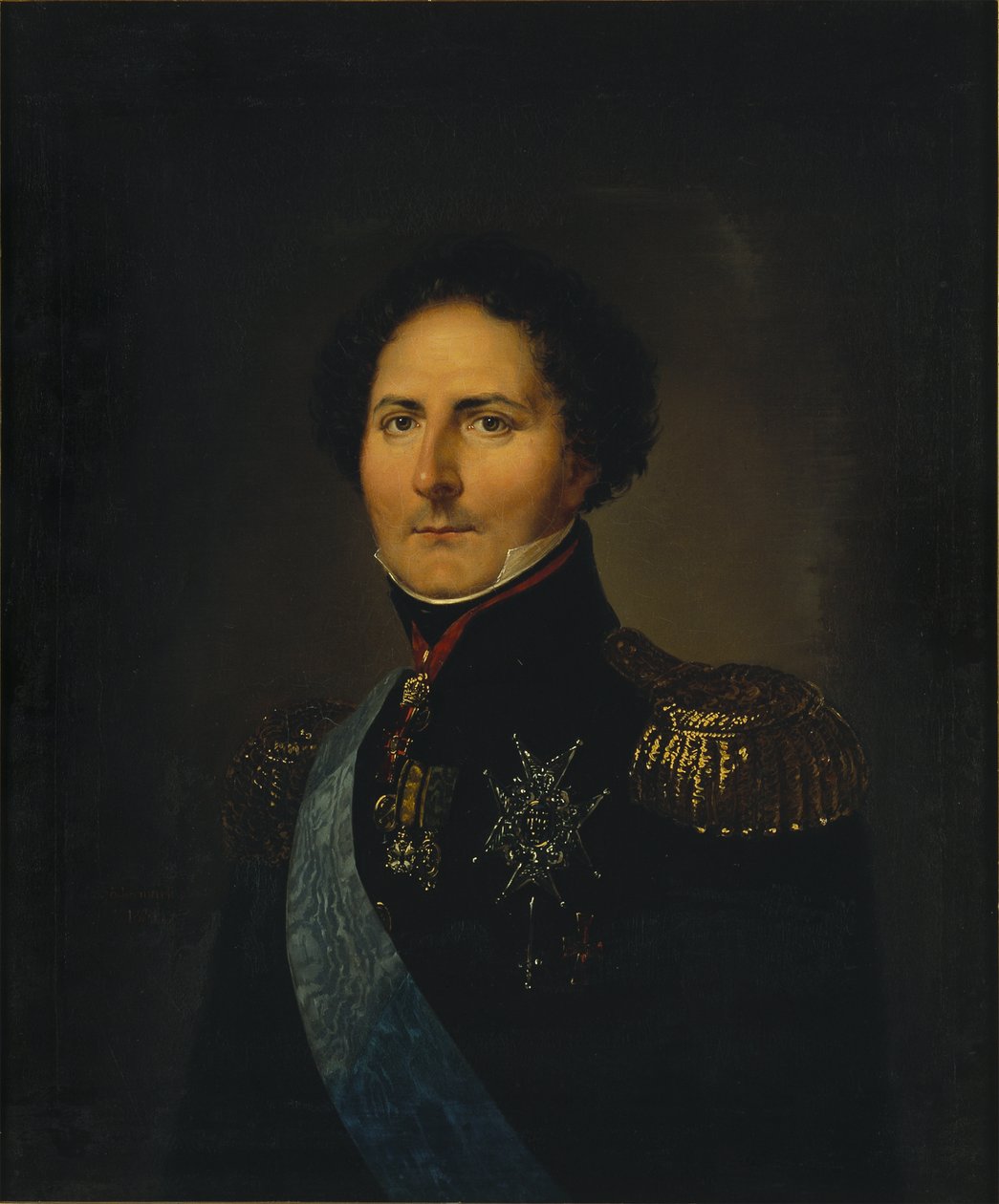 Porträt von Karl XIV. Johann, König von Schweden, 1831 von Olof Johan Södermark