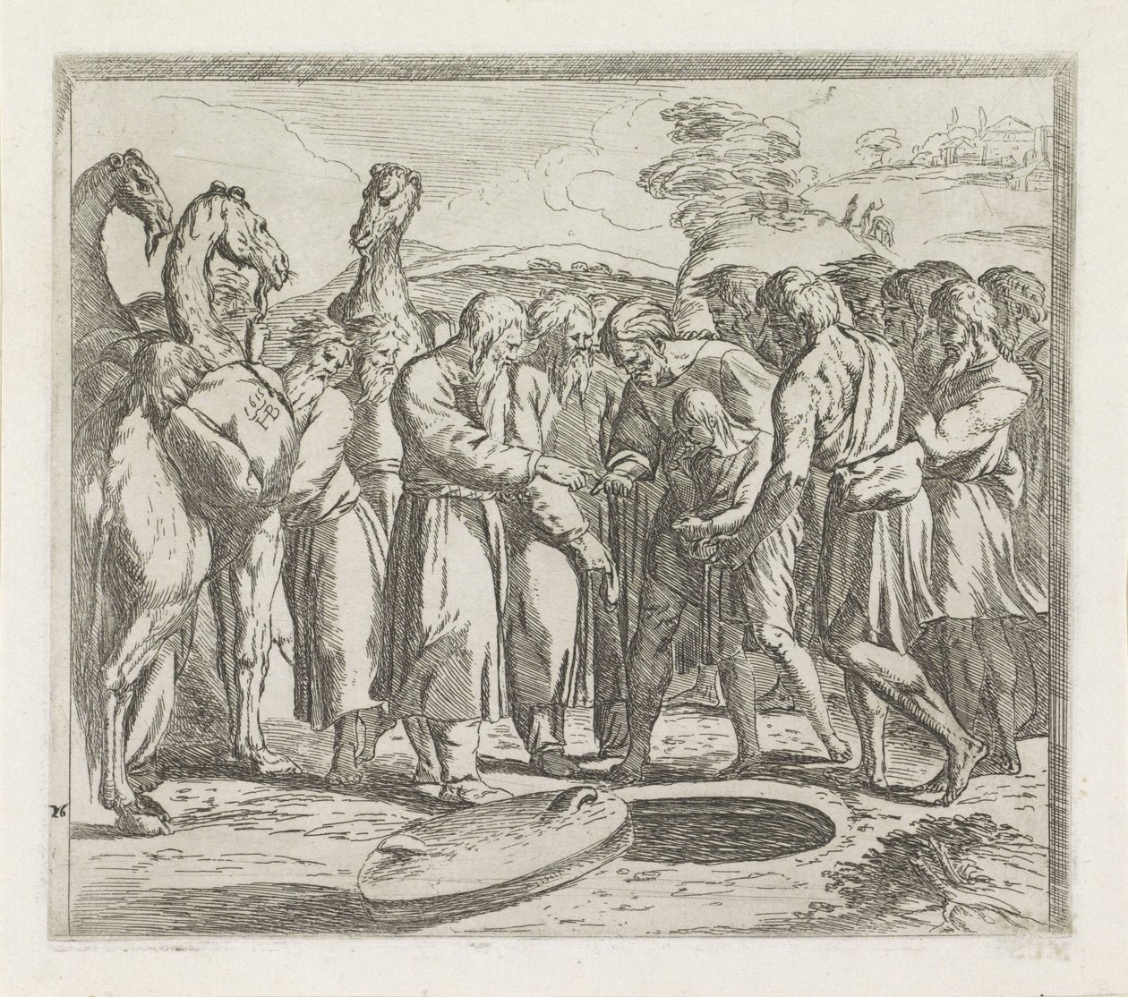 Joseph von seinen Brüdern verkauft von Orazio Borgianni