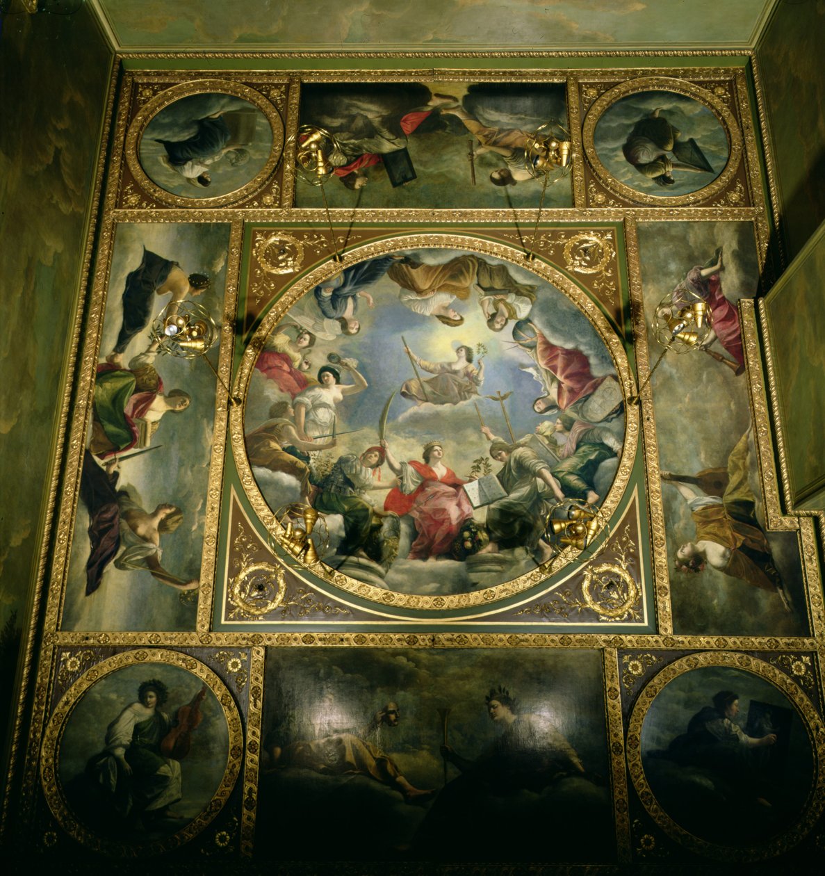 Künste und Wissenschaften, 1636 von Orazio Gentileschi