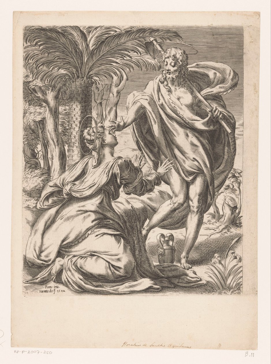 Christus erscheint Maria Magdalena (Noli me tangere) von Orazio de Santis