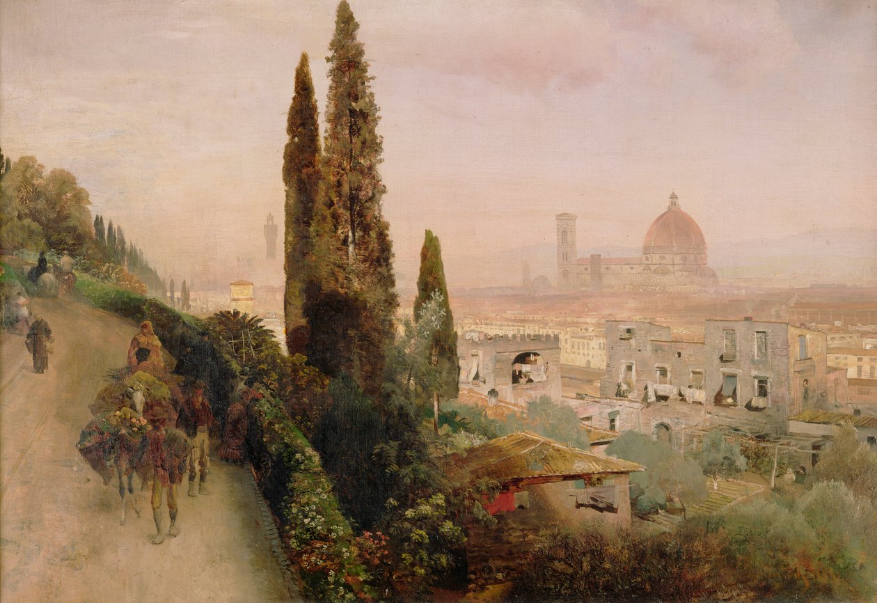Florenz von Oswald Achenbach