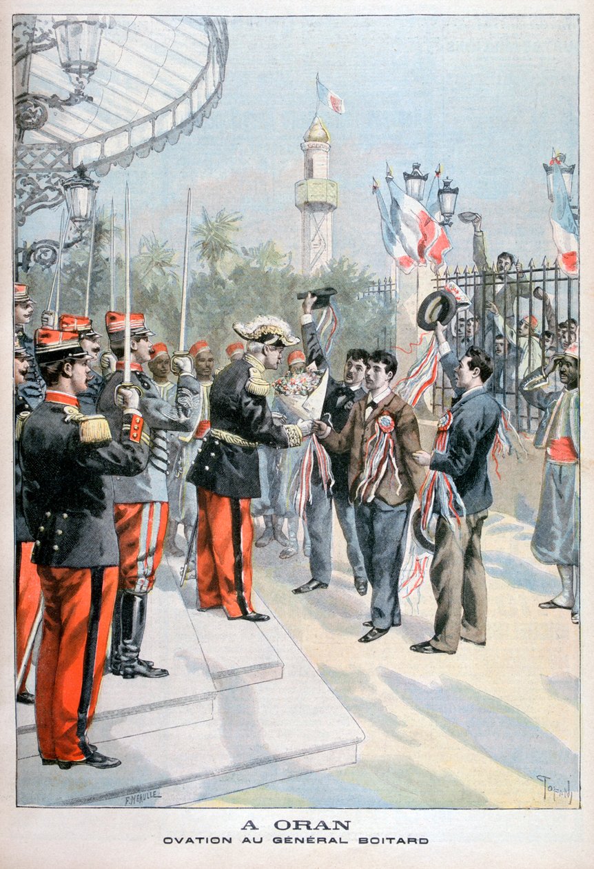 General Boitard, Oran, Nordwestalgerien, 1898 von Oswaldo Tofani